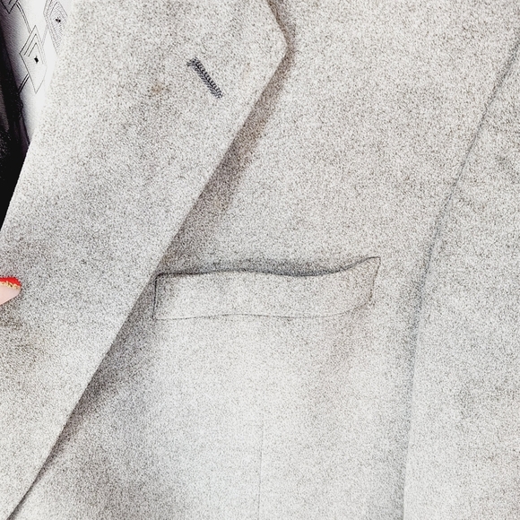 VINTAGE Ratner Clothes Blazer Skinner Ultra Suede Jacket Mens 50L - Picture 3 of 10